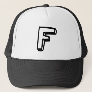 Casquette Lettre F