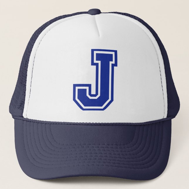 Casquette Lettre J (Devant)