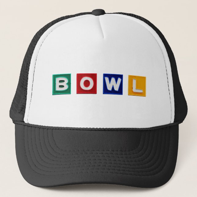 Casquette Lettres B O W L (Devant)