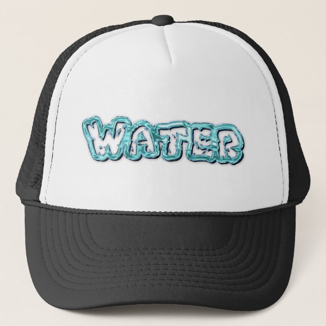 Casquette Lettres d'eau potable (Devant)