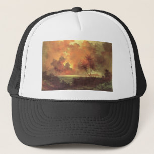 Casquette Lever de soleil au-dessus de la tête de diamant,