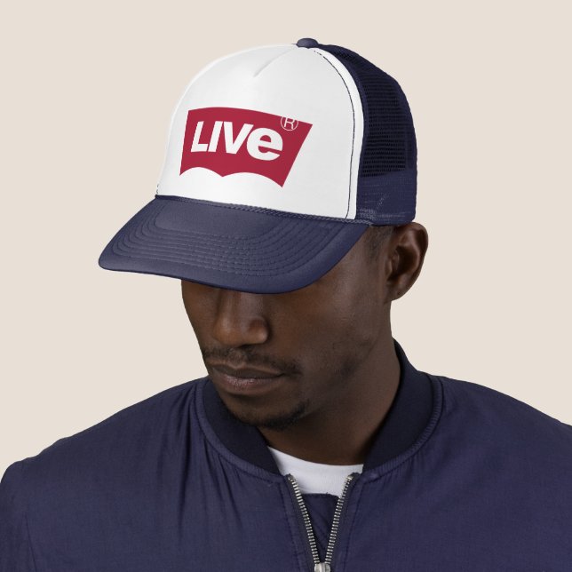 Casquette Levi's LIVE (En situation)