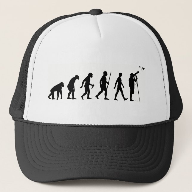 Casquette L'évolution de birding (Devant)