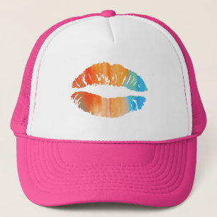 Casquette Lèvres élégantes