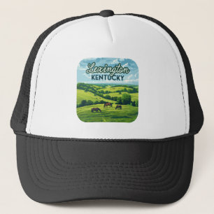 Casquette Lexington Kentucky Horloges Bluegrass Fermes Vinta