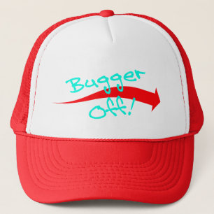 Casquette L'expression britannique d'argot d'amusement de