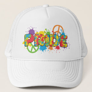 Casquette LGBTQ - Fierté - Arc-en-ciel Couleurs Peinture Spl