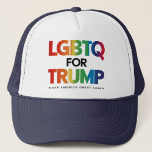 CASQUETTE LGBTQ POUR TRUMP GAY LESBIENNE POUR TRUMP 2024 