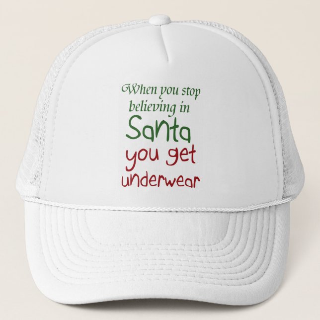 Casquette L'humour drôle de vacances de cadeaux de Noël cite (Devant)