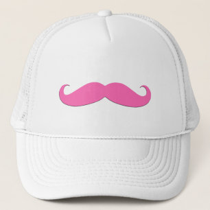 Casquette L'humour rose de moustache créent vos propres