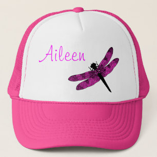 Casquette Libellule à ailes roses