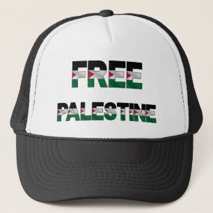 Casquette Libérez la Palestine Lettres drapeau Unité Fierté