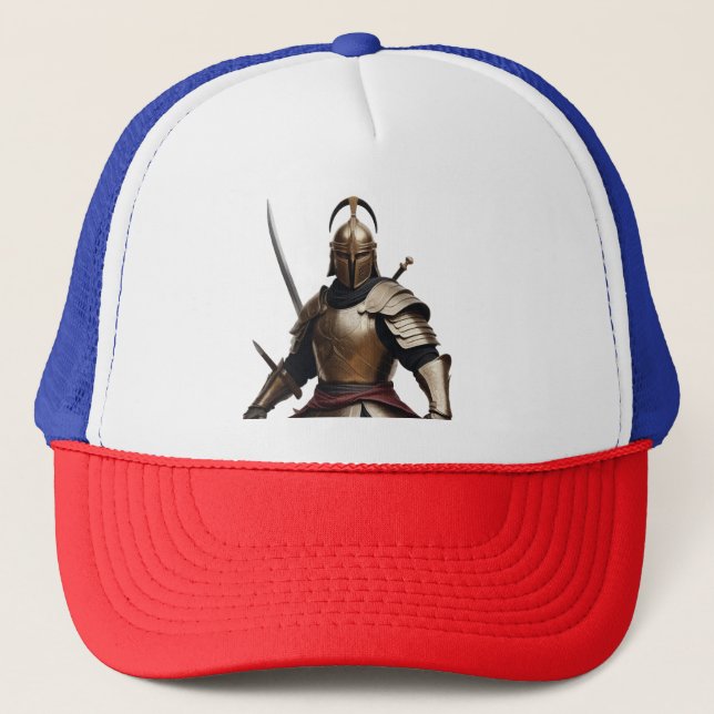 Casquette 🎨 Libérez votre guerrier intérieur avec une image (Devant)