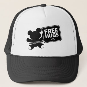 Casquette libre de camionneur d'ours d'étreintes