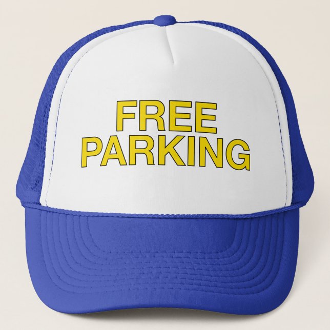 Casquette LIBRE PARKING slogan amusant camionneur chapeau (Devant)