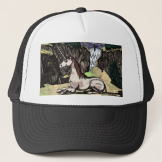 Casquette "Licorne dans les montagnes" colorized