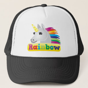 Casquette Licorne d'arc-en-ciel
