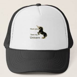 Casquette Licorne magique de conte de fées d'or