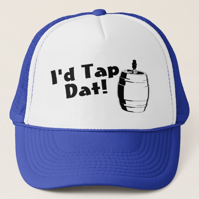 Casquette L'identification tapent le barillet de bière de (Devant)