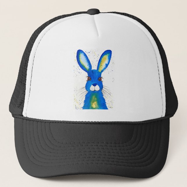 Casquette Lièvre bleu (Devant)