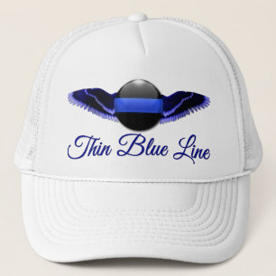Casquette Ligne Bleue fine avec ailes