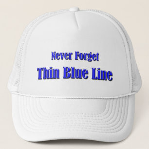 Casquette Ligne bleue mince