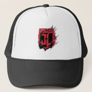 Casquette Ligue de Justice   Bouclier JL de peinture brossé
