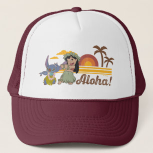 Casquette Lilo et Stitch   Aloha