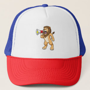 Casquette Lion avec microphone
