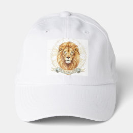 Casquette Lion de Juda Chapeau Aquarelle Biblique - Apocalyp