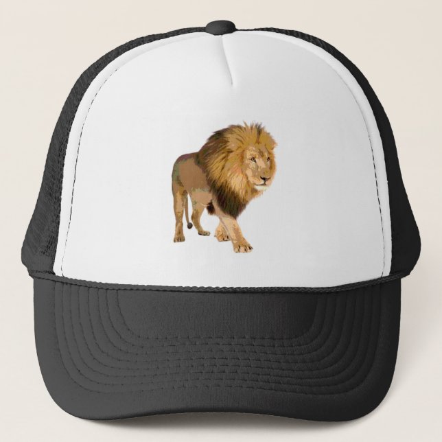 Casquette Lion de marche (Devant)