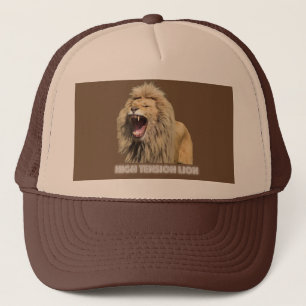 Casquette Lion haute tension