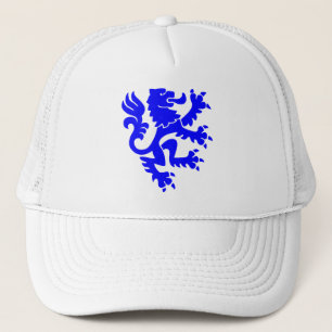 Casquette Lion héraldique 01 - Bleu