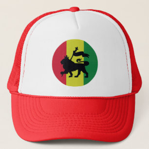 Casquette Lion of Judah - Reggae Rasta Roots - Trucker Cap