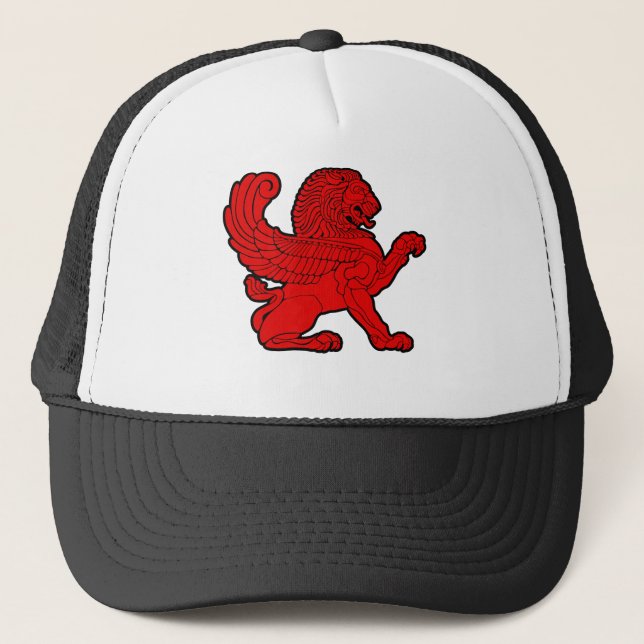 Casquette lion persan (Devant)