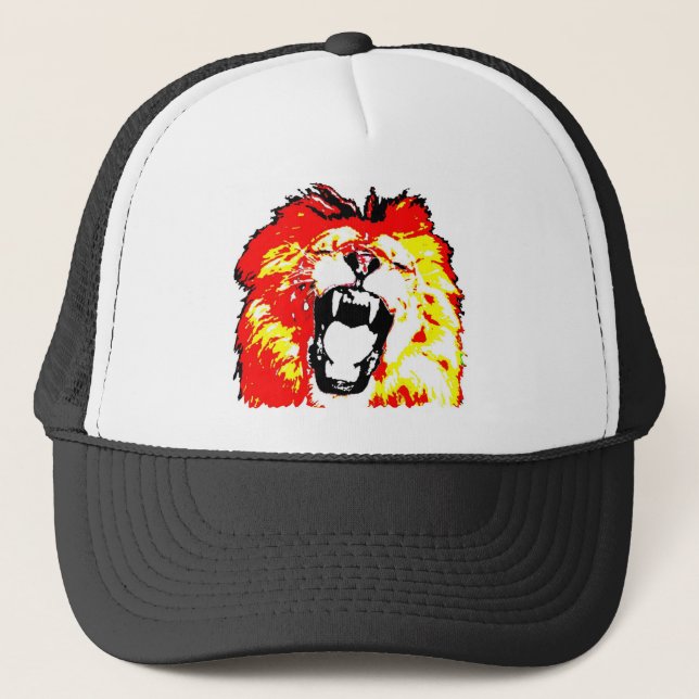 Casquette Lion Roaring (Devant)