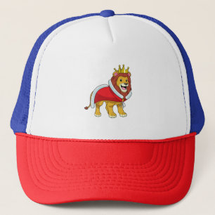 Casquette Lion roi avec Couronne & Cap