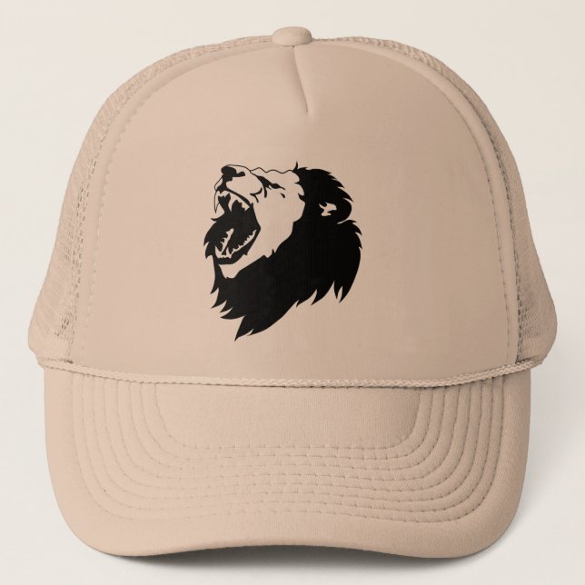 Casquette Lion rugissant (Devant)