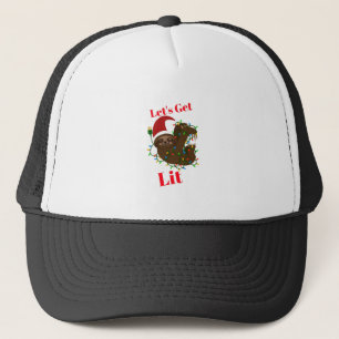 Casquette Lit Christmas Sloth