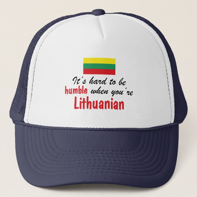 Casquette Lithuanien humble (Devant)