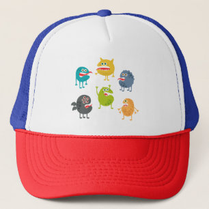 Casquette Little cute funny monsters