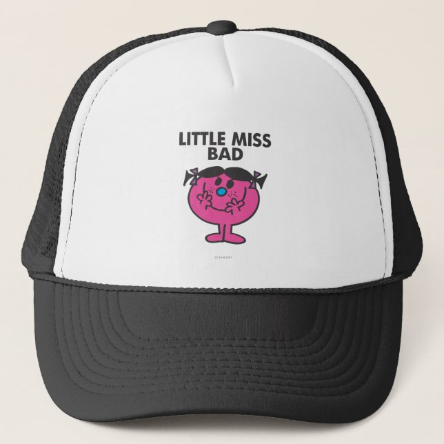Casquette Little Miss Bad | Wicked Smile (Devant)