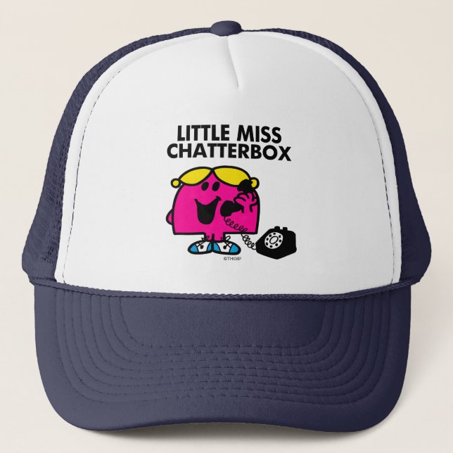 Casquette Little Miss Chatterbox & Black Telephone (Devant)