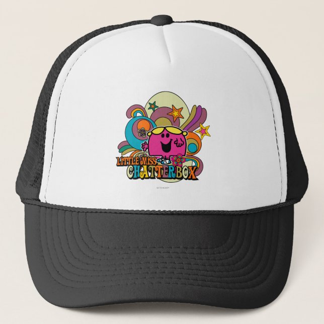 Casquette Little Miss Chatterbox & Flèches colorées (Devant)