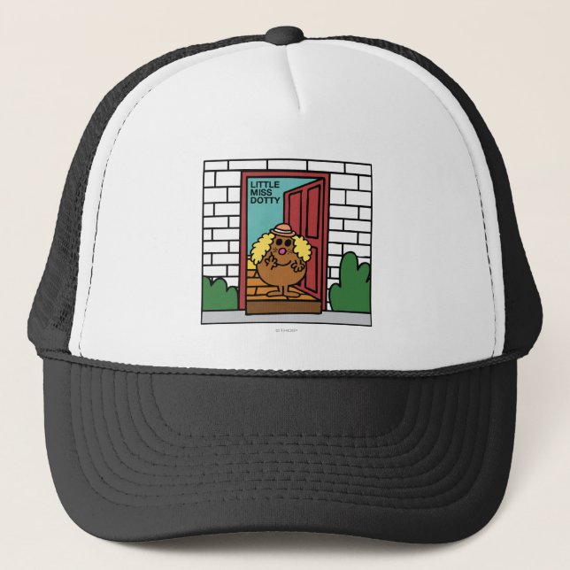 Casquette Little Miss Dotty | Porte ouverte (Devant)