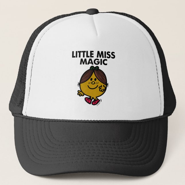 Casquette Little Miss Magie | Lettres noires (Devant)