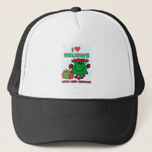 Casquette Little Miss Noël J'aime les vacances