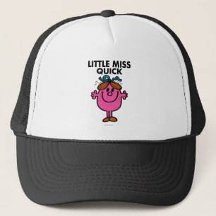 Casquette Little Miss Quick Lettres noires