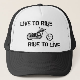 Casquette Live to ride, Ride to live