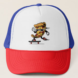Casquette Livraison de pizza, Funny Pizza Skateboard